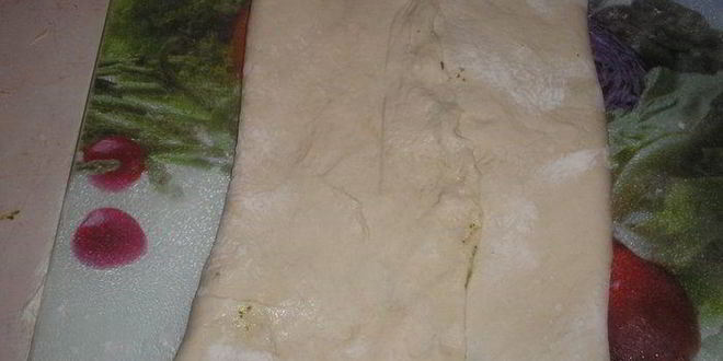 Рецепт хлеба с соусом песто