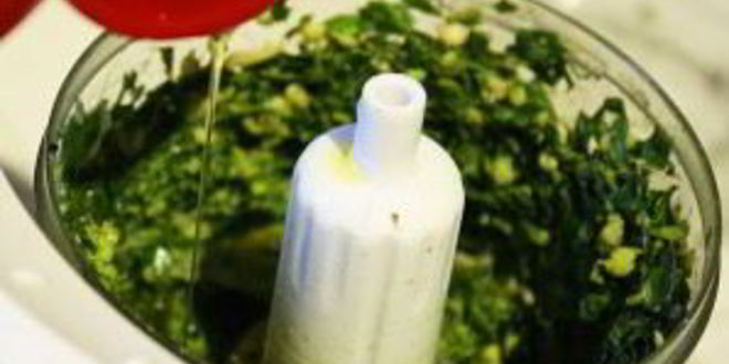 Рецепт курицы с соусом песто