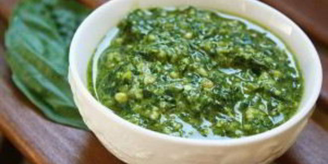 Рецепт курицы с соусом песто