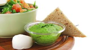 Рецепт Песто из рукколы и грецких орехов