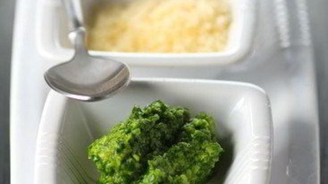 Рецепт песто из тыквенных семечек и кинзы