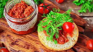 Рецепт Песто из вяленых томатов