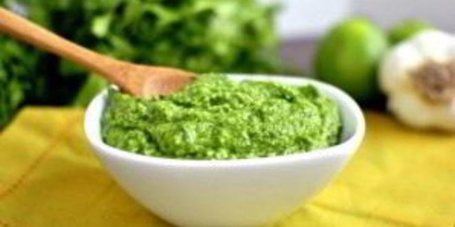 Рецепт песто с кинзой