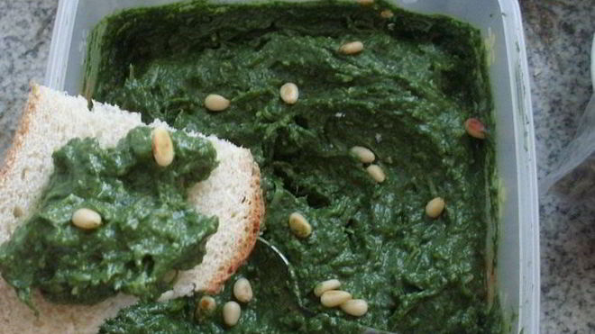 Рецепт песто с крапивой