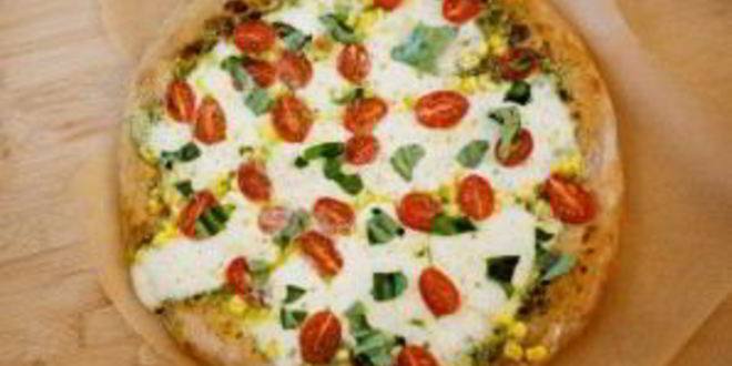 Рецепт пиццы с соусом песто