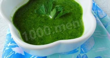Рецепт Соуса Песто из петрушки и черемши