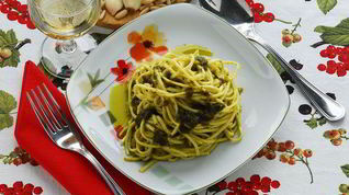 Рецепт Тренетте с соусом песто