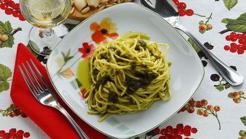 Рецепт Тренетте с соусом песто