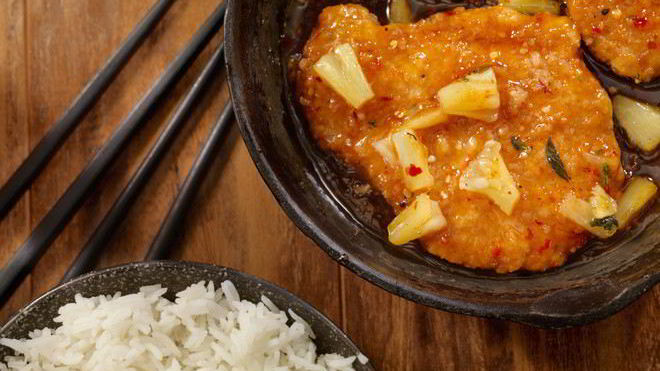 Рецепт соуса с ананасами