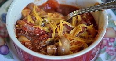 Рецепт Чили сальса с грибами