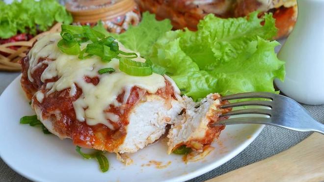 Рецепт курицы с соусом сальса