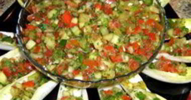 Рецепт Острой сальсы с огурцами и сладким перцем