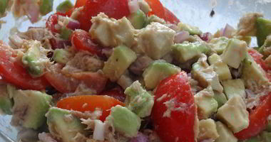 Рецепт Сальсы из авокадо с тунцом