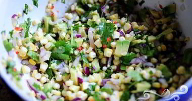 Рецепт Сальсы из свежей кукурузы и авокадо