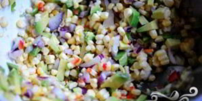 Рецепт сальсы из свежей кукурузы и авокадо