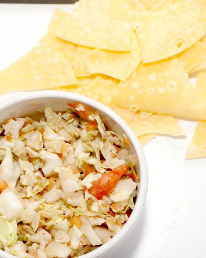 Рецепт сальсы с капустой