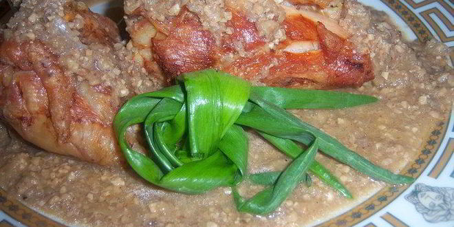 Рецепт Сациви из индейки по-сухумски