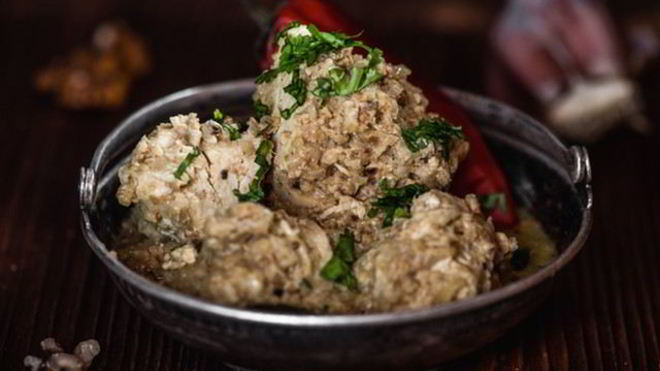 Рецепт сациви из курицы в ореховом соусе