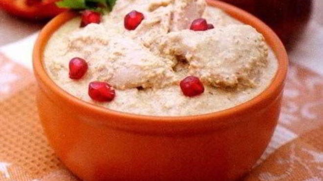 Рецепт сациви из птицы