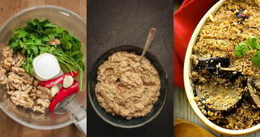 Рецепт Сациви с баклажанами