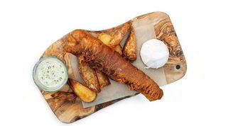 Рецепт Фиша-энда-чипса с соусом тартар