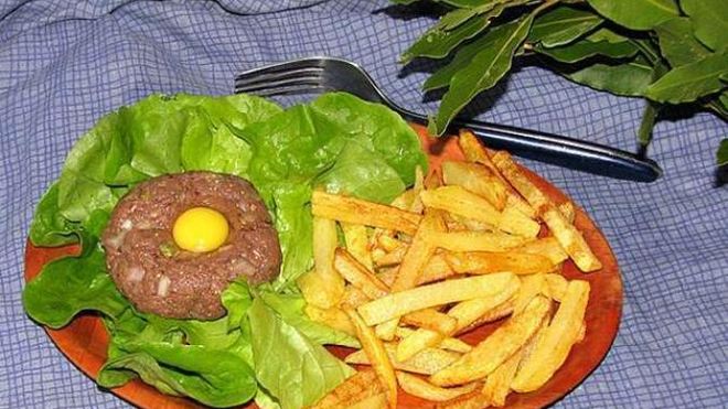 Рецепт французского тартара из конины