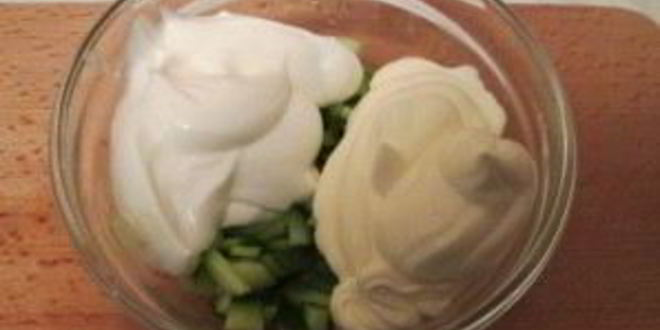 Рецепт соуса тартар из свежих огурцов