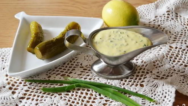 Рецепт соуса тартар к рыбе