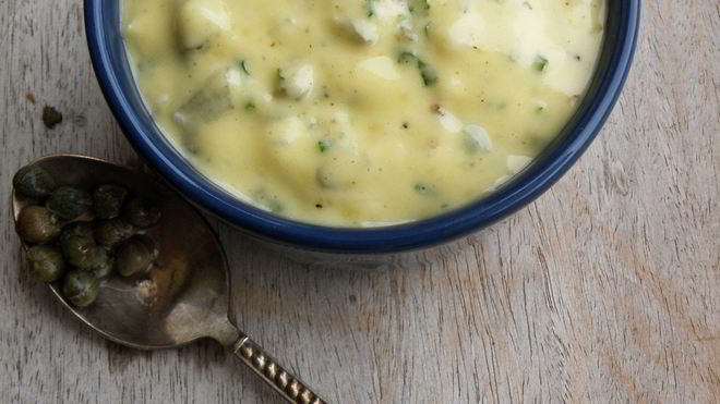 Рецепт соуса тартар с домашним майонезом