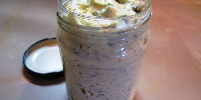 Рецепт Соуса тартар с солеными огурчиками