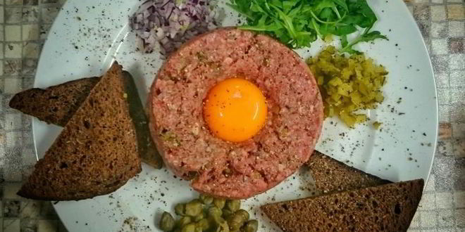 Рецепт Тартара из говядины с каперсами