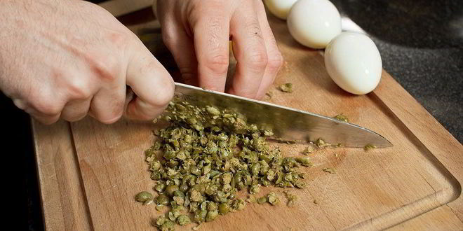 Рецепт тартара из говядины с каперсами