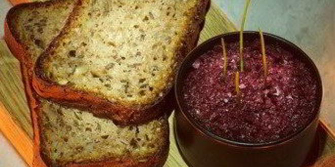 Рецепт Тартара из говядины с оливковым тапенадом