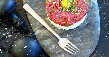 Рецепт Тартара из говядины в стиле суши-бара