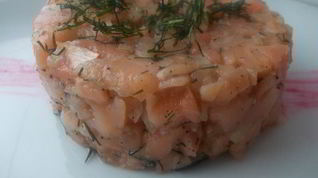 Рецепт Тартара из лосося