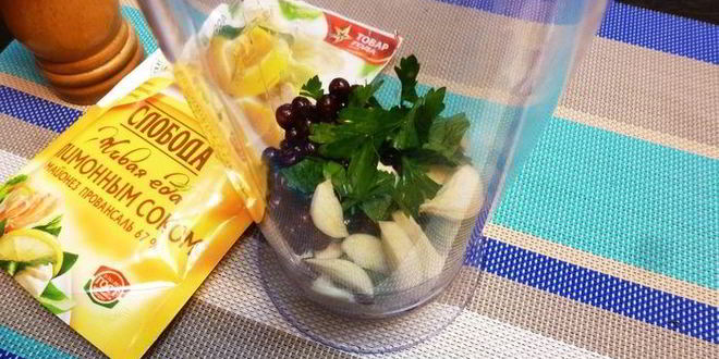 Рецепт тартара из муксуна с брусничным соусом