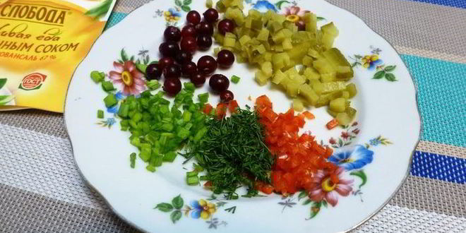 Рецепт тартара из муксуна с брусничным соусом