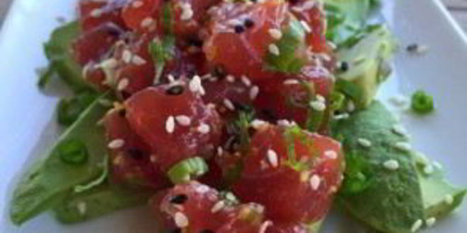 Рецепт тартара из тунца с авокадо