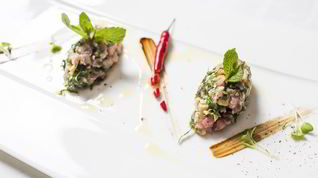 Рецепт Тартара из тунца в тайском стиле