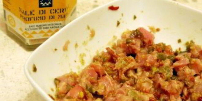 Рецепт тартара из тунца