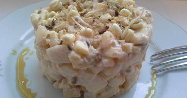 Рецепт Тартара с грушей и яблоком