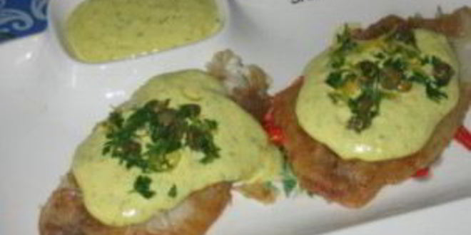 Рецепт трески под соусом тартар