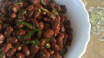 Рецепт Фасоли с Ткемали