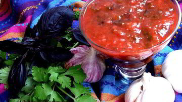 Рецепт Соуса из слив Ткемали к мясу