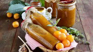 Рецепт Соуса Ткемали из алычи на зиму