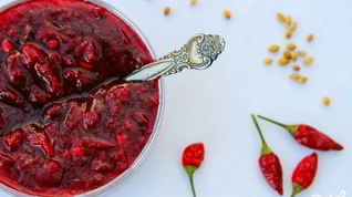 Рецепт Соуса Ткемали из красной алычи