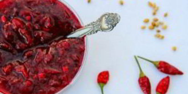 Рецепт соуса ткемали из красной алычи