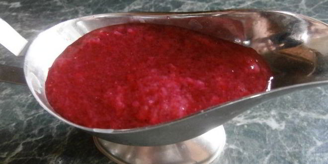 Рецепт Соуса Ткемали из красной смородины
