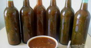 Рецепт Соуса Ткемали из зеленых слив