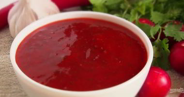 Рецепт Соуса Ткемали к мясу